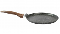 Миниатюра: Сковорода блинная 22см лит. ал., а/п,индукция,серый гранит