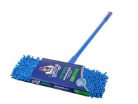 Миниатюра: Швабра д/пола флеттер TURBOMAG CRYSTAL синель (с телескопом)