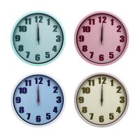 Миниатюра: Часы настенные, круглые, 30 см, пластик, 4 цвета