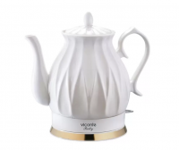 Миниатюра: Чайник эл. 2200Вт,2л, закрыт.н/э,керам.корпус,вращение 360 Viconte