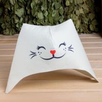 Миниатюра: Шапка д/бани Кошка