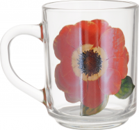 Миниатюра: Кружка 200мл стекло Gren tea Коллекция цветов
